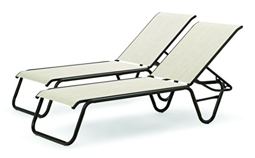 Telescope Casual SET01401 Gardenella Chaise Set, Bronze Outdoor, Natural