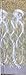 SanVera17 African Lace Net Fabrics Nigerian French Fabric Embroidered and Gold Thread Guipure Lace for Party Wedding (White) 5 Yards