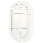 Westinghouse 6783500 Traditional One-Light Outdoor Wall Fixture, White Finish, White Glass Lens