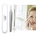 IBEET Blackhead Remover Tweezers Kit,Comedone Extractor Tool,Anti-microbial,Treatment for Blemish,Whitehead Popping, Zit Removing for Risk Free Nose, Silver, 2 PCS