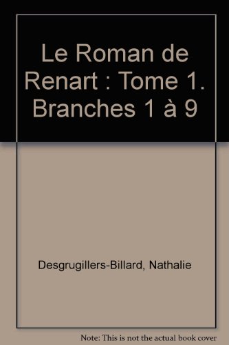 Le  roman de Renart