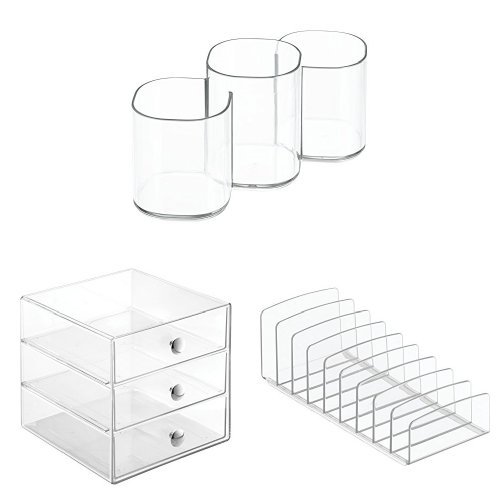 Interdesign 3-piece bathroom vanity & countertop or…