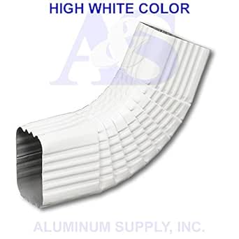 Aluminum Downspout Elbow 3 X 4 Type B 75 Degree Elbow High White Color Amazon Com Industrial Scientific