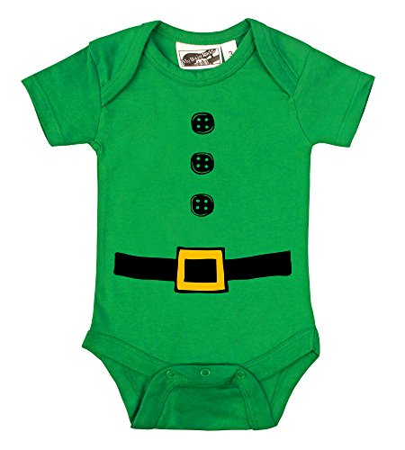 Green Elf Christmas One Piece