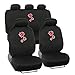 BDK Lady Bug Design Seat Covers for Car, SUV - 9 Piece Universal Fit Auto Accessories