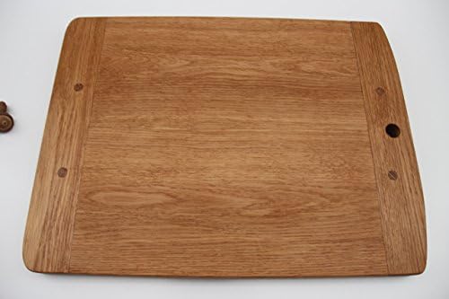 Cutting Board Made of White Oak. A Beautiful Piece Old World Style. A Perfect addition to any Kitchen! Made with Hard Work and Artisan Tools The Old Fashioned Way!
