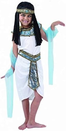 Childrens Egyptian Queen Princess Outfit Girls Fancy Dress Up Party Book Week Costume