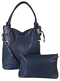 Rimen & Co. PU Leather Large Hobo Tote Top Handle with Removable Strap Women's Purse Handbag