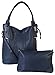 Rimen & Co. PU Leather Large Hobo Tote Top Handle with Removable Strap Women's Purse Handbag