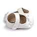 Binmer(TM) Baby Girl Bowknot Leater Shoes Sneaker Anti-slip Soft Sole Toddlerr (12-18M, White)
