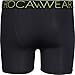 Rocawear Boy's 4 Pack Performance Boxer Brief, Black and Grey, Small/7-8'