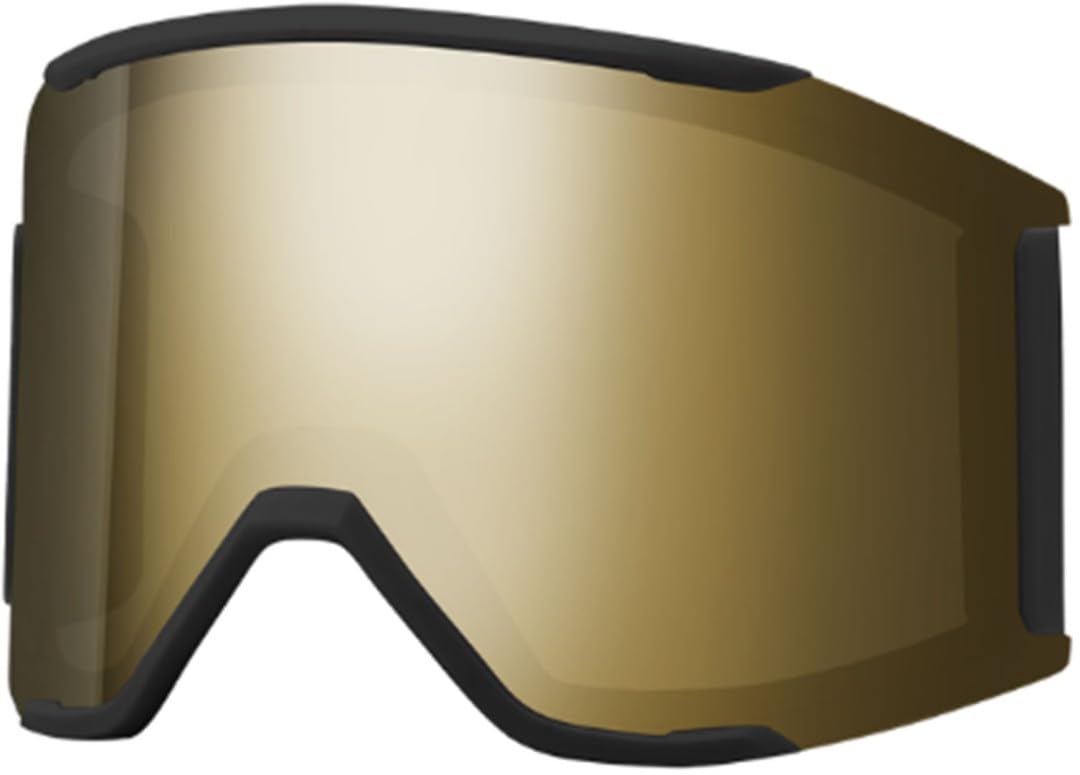 Smith Squad MAG Snow Goggle Replacement Lens - ChromaPop Sun Black Gold Mirror '23