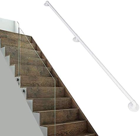 錬鉄製の壁ブラケット付きのモダンな階段手すりキット 屋内屋外用