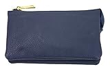 PROYA Collection Classic Soft-Leather Mini All-in-one Wristlet Organizer Wallet