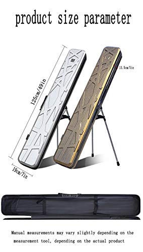 HYXL888 Angeltasche, 1.25m Fischen wasserdichte Hartschalen-Tasche, Verbreiterte Zwischenschicht, Geeignet for Liebhaber… – Bild 8