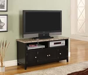 Amazon.com: Kings Brand Faux Marble With Black Finish Wood  Amazon.com: Kings Brand Faux Marble With Black Finish Wood
