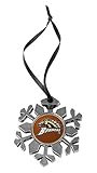 Western Michigan Broncos Snowflake Ornament