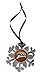 Western Michigan Broncos Snowflake Ornament