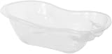 Simpahome 50L Large Clear Baby Bath Tub with Integrated Plug Hole view 3