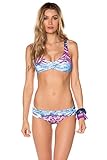 Becca by Rebecca Virtue Women's Cosmic Racerback Bikini Top