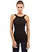 PattyBoutik Women Round Neck Halter Tank Top (Black Medium)