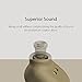 Bluetooth Earpiece, GoNovate Nano the Smallest Wireless Earbud w/6 Hour Playtime and Magnetic USB Charger, Mini Headset with Built-in Mic -Khaki (1 Piece)