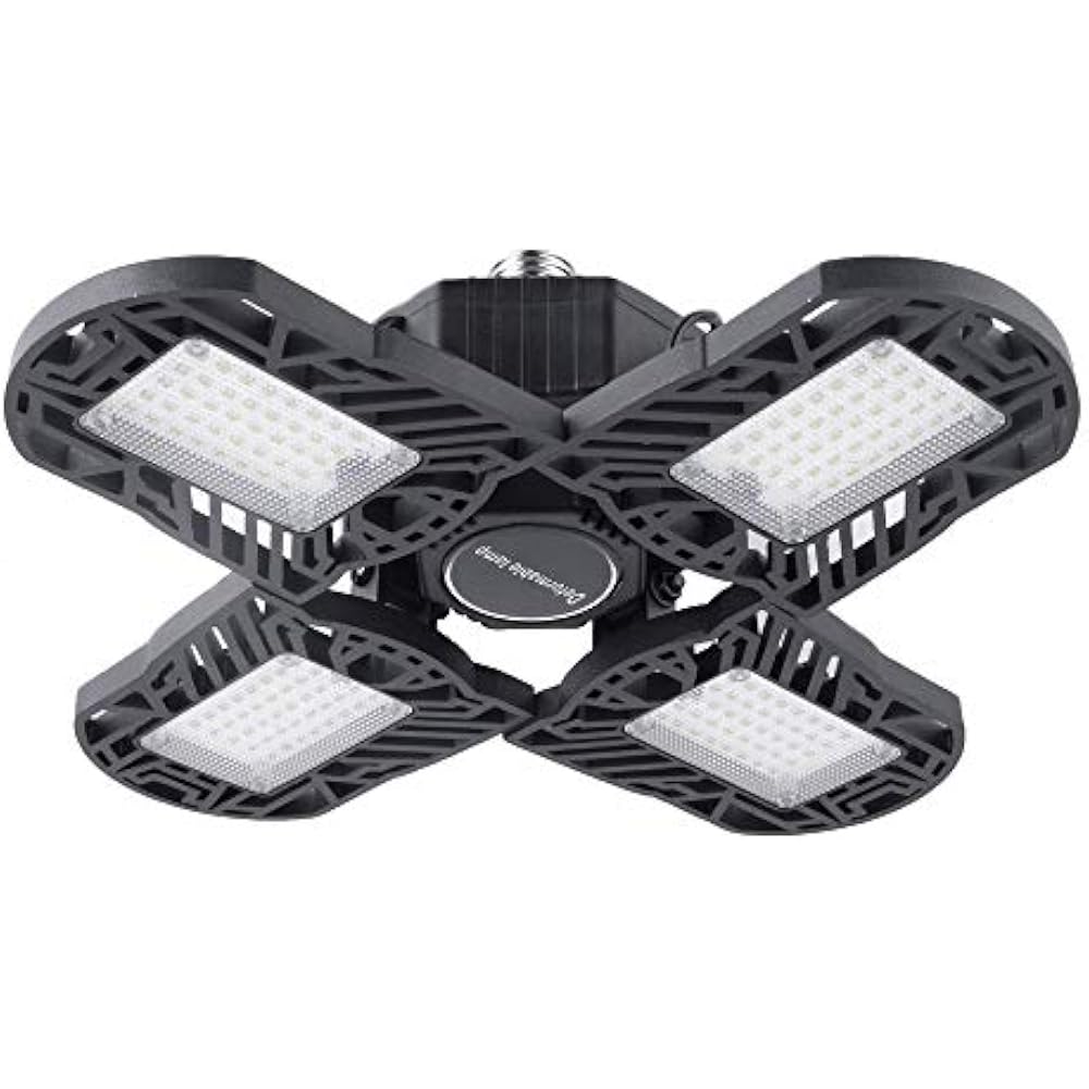 LED Garage Lights, 100W Lighting, E26/E27 10000LM High Bay ...