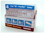 Surebonder 55999 No.4 H.D. 1./4-Inch, 3/8-Inch, 1/2-Inch, 9/16-Inch Staple Variety Pack