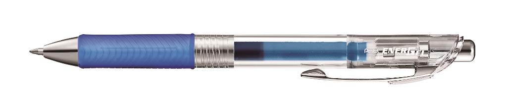 Pentel EnerGel Pure BL77TL Retractable Gel Pen - Blue (Pack of 1)
