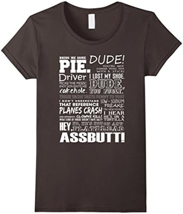 Women's Pie Assbutt Tshirt Medium Asphalt