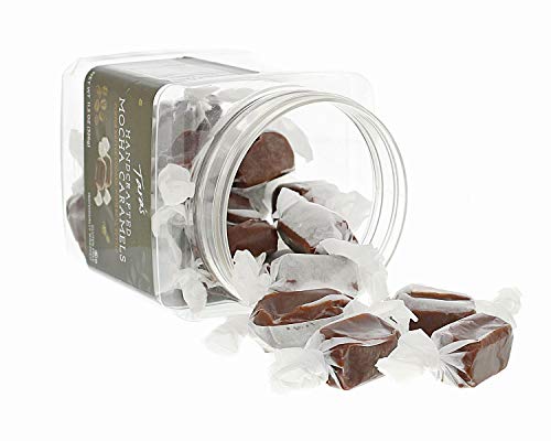 Tara's All Natural Handcrafted Gourmet Mocha Caramel: Small Batch, Kettle Cooked, Creamy & Individually Wrapped - 11.5 Ounce