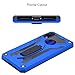 AFARER Case Compatible with Xiaomi Redmi Note 7 5.8 inch, Military Grade 12ft Drop Tested Protective Case with Kickstand,Military Armor Dual Layer Protective Cover - Blue