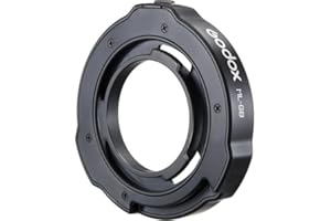 Godox ML-GB Bowens Adapter for AD300Pro AD400Pro Flash, ML100Bi ML60IIBi ML30 ML30Bi ML60 ML60Bi Led Video Lights