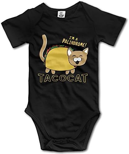 Newborn Clothes Taco Cat I'm A Palindrome Baby Onesie