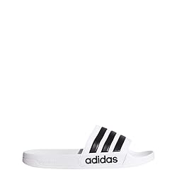 adidas Men's Adilette Shower Slides White/Core