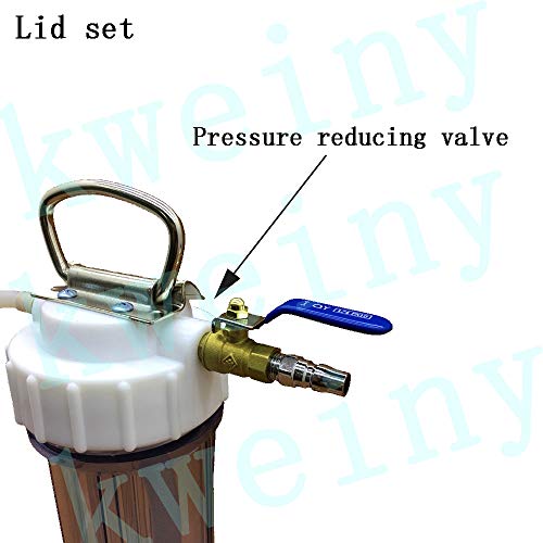 kweiny Pneumatic Syringe for Auto Transmissions | Oil Changer Pump for Car Gearbox 1.2 Liter - Thumbnail 2
