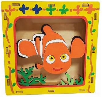 Amazon オルゴール貯金箱 クマノミ １個 工作キット 夏休み 簡単 楽しい 手作り 音楽 オルゴール 記念品 オルゴール おもちゃ