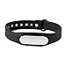 Idol Colorful Waterproof Replacement Band for XiaoMi Wireless Wristband Bracelet (No Activity Tracker) (Black)