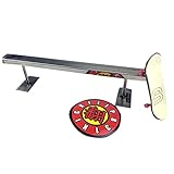 Remeehi Handmade Straight Stainless Fingerboard Rail Square Rail