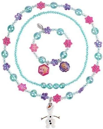 Amazon ディズニーストア アナと雪の女王 アナ エルサとオラフ ネックレスとブレスレット ネックレス おもちゃ