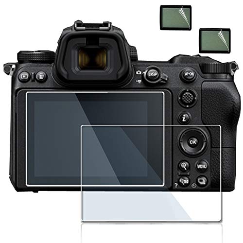 debous Screen Protector Compatible Nikon Z7 Z6 FX-Format Mirrorless Camera,Anti-Scratch Tempered Glass Clera Hard Protective Film Shield Cover (2pack)