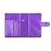 ACdream Passport Holder Cover, Leather Travel Wallet Case, RFID Blocking Document Organizer Protecrtor, with Slots for Credit Cards, Boarding Pass, for Women and Men - Purple