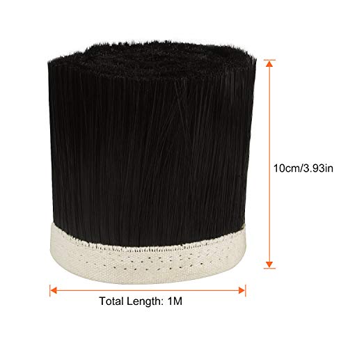 Acrux7 Dust Shoe Brush, 100mm Engraving Machine Dust Cover Nylon CNC