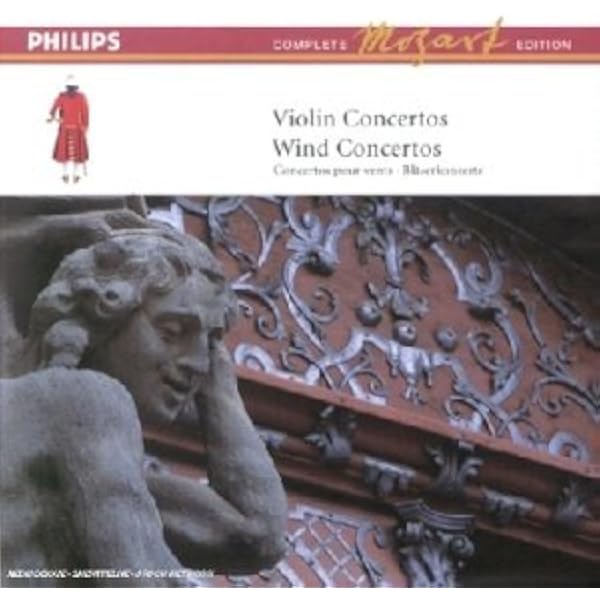 Amazon.com: Complete Mozart Edition-Vol. 5: Violin Concertos, Wind