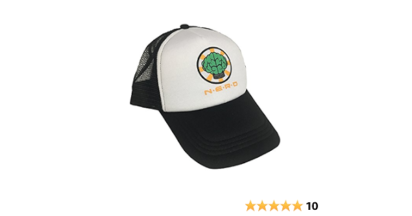 MyPartyShirt Nerd Trucker Hat Black 