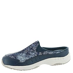 Easy Spirit womens Traveltime Clog blue 8 M US