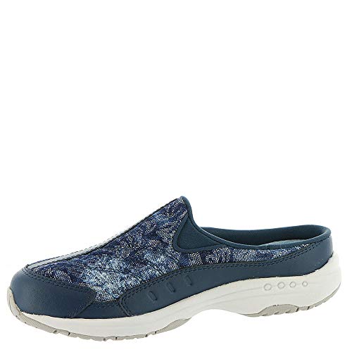 Easy Spirit womens Traveltime Clog blue 8 M US