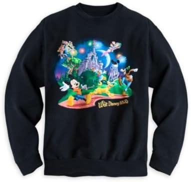 Amazon ディズニー Disney Us公式商品 ミッキーマウス スウェットシャツ トレーナー 長袖シャツ 絵本 洋書 英語 大人用 大人用us M 日本のl 並行輸入品 トレーナー パーカー 通販