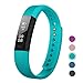 LETSCOM Fitness Tracker, Fitness Tracker Watch with Slim Touch Screen and Wristbands, Wearable Activity Tracker as Pedometer Sleep Monitor,Green for Android and iOS
