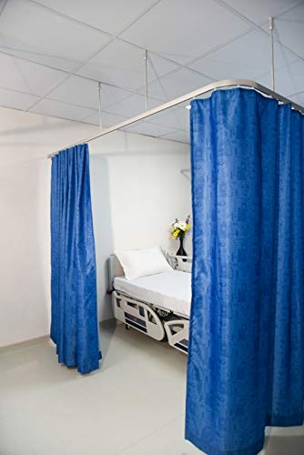 Cubicle Curtains Fire Retardant Thermal Insulated, Room Darkening Geometric Design Printed, Pencil Pleat (1 Panel) Window Curtains/Panels/Drapes 522675-204.07